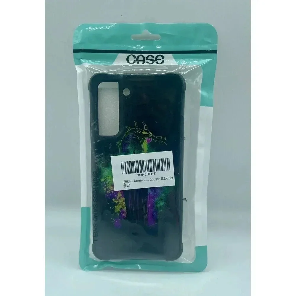 Colorful Dragon Case For Samsung Galaxy S21 FE TPU & PC‎ Shock-Proof Bumper